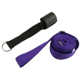 Sport Yoga Adjustable Door Upper Leg New Yoga Strap Tension Band Stretch Belt With Cotton multi-function Yoga Belt Rope