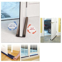 Hot Sale New Double Side 80 cm Door Window Twin Draft Guard Dust Resisted Sash Stopper Energy Saving